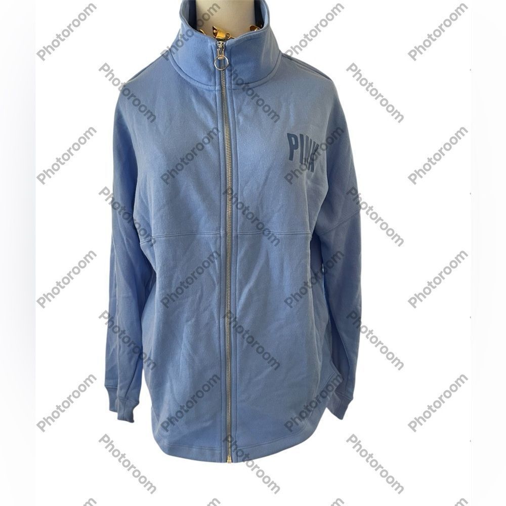 Victoria’s Secret PINK lightweight jacket, Blue, Size XS, NWT